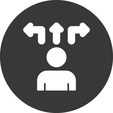 Modern simgenin vektör illüstrasyonu