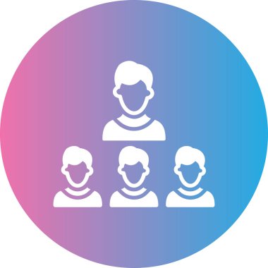 insanlar simge vektör illüstrasyonu