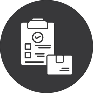 belge simgesi, vektör çizimi