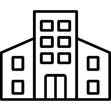 ev simgesi vektör illüstrasyonu