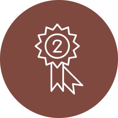 Ödül. Web simgesi basit illüstrasyon