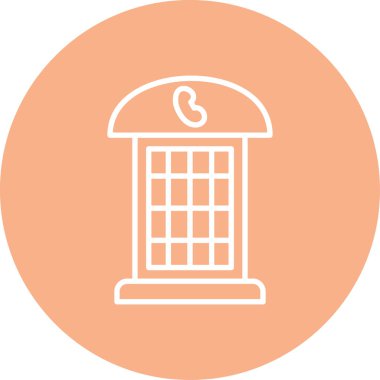 telefon simgesi vektör illüstrasyonu