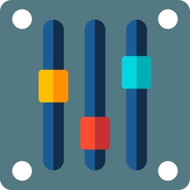 Bir oyun simgesinin vektör illüstrasyonu