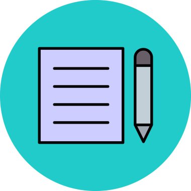 Modern eğitim ikonunun vektör illüstrasyonu