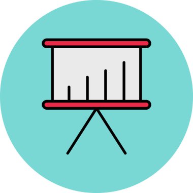 Eğitim simgesinin vektör illüstrasyonu