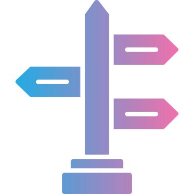 Oklar. Web simgesi basit illüstrasyon