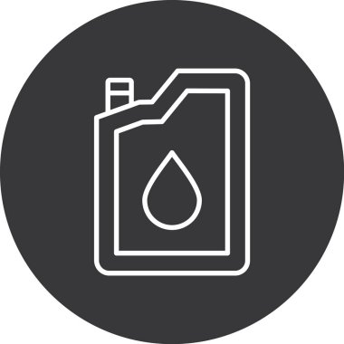 Su bırakma simgesinin vektör illüstrasyonu