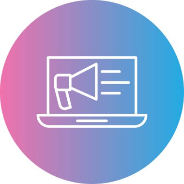 seo modern simgesinin vektör illüstrasyonu