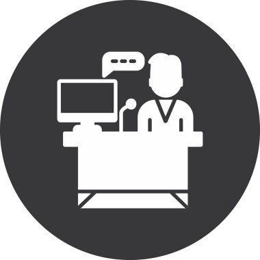 Doktor Simge vektör illüstrasyonu