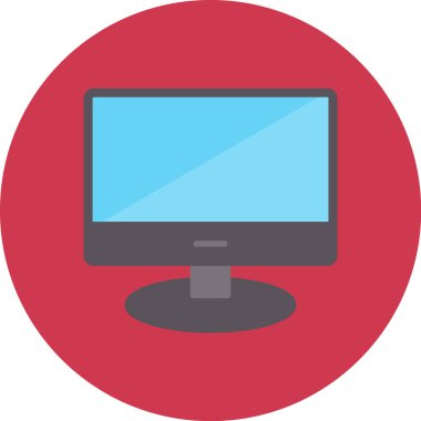 Bilgisayar monitörü. Web simgesi