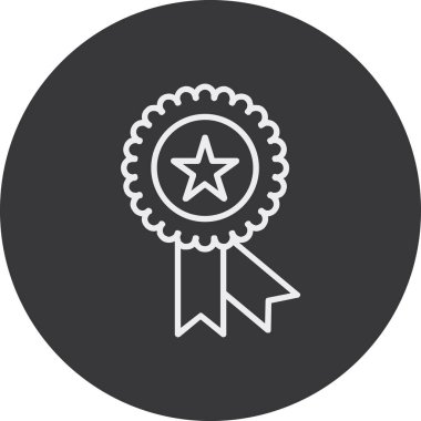 yıldız simgesi vektör illüstrasyonu