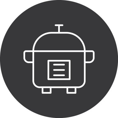 Modern b 'nin vektör çizimi robot simgesinden yoksun