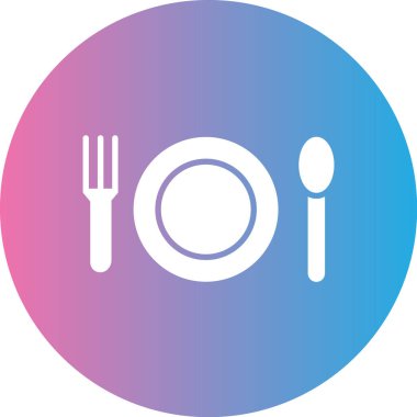 Restoran ve yemek tabelasının vektör çizimi