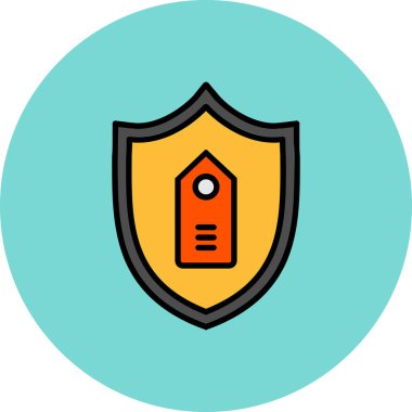 Koruma Kalkanı vektör çizim