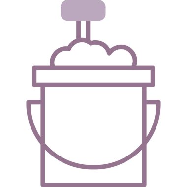 dondurma, illüstrasyon, vektör, beyaz arka planda.