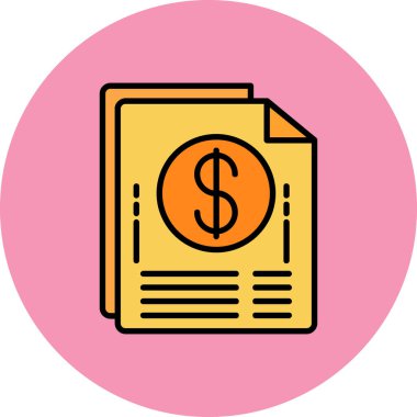 Bir kitap simgesinin vektör illüstrasyonu