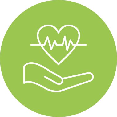 elle çizilmiş ikonlu kalp