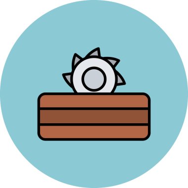 Gıda Web ikonu vektör illüstrasyonu