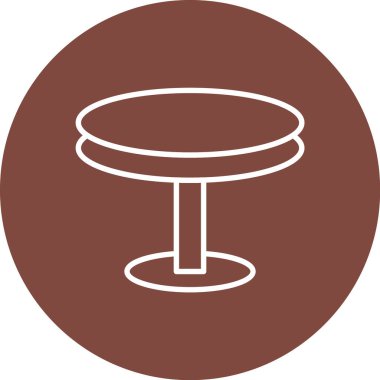 Bir kahve simgesinin vektör çizimi