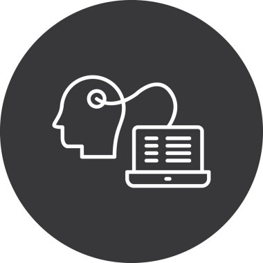 bilgisayar simgesi vektör illüstrasyonu