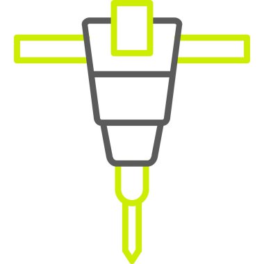 Modern bir simgenin vektör illüstrasyonu