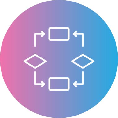 seo modern simgesinin vektör illüstrasyonu