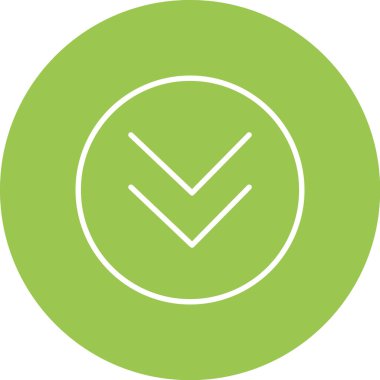 Modern simgenin vektör illüstrasyonu