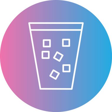 içecek simgesinin vektör illüstrasyonu