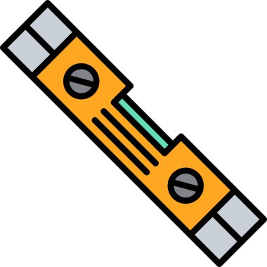 Tıbbi Termometre Vektör Simgesi