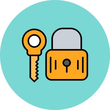 Modern ve basit tasarımın vektör simgesi