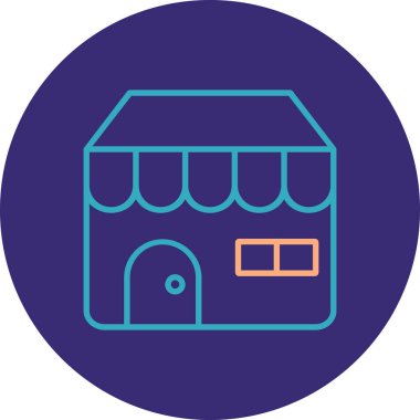 Gıda simgesinin vektör illüstrasyonu