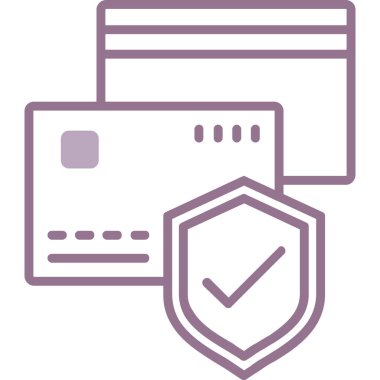 Ana hat biçiminde veri koruma simgesi