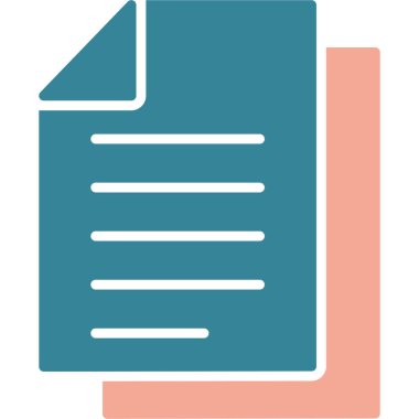 dosya dizini simgesi, vektör illüstrasyonu