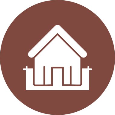 ev simgesi vektör illüstrasyonu