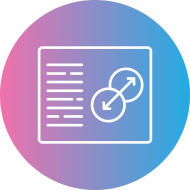 seo modern simgesinin vektör illüstrasyonu