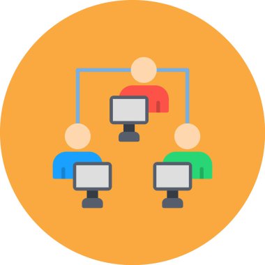 düz biçimli bağlantı ağ bağlantı simgesi