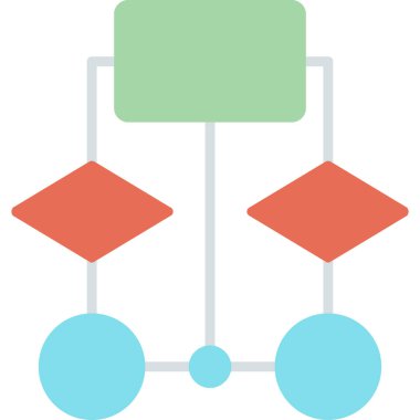 ağ paylaşım simgesi çizimi