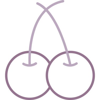 meyve ikonu. vektör illüstrasyonu