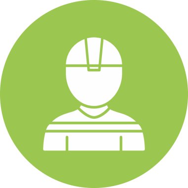 inşaat başlığı vektör simgesi