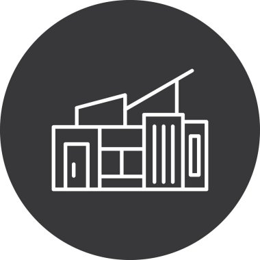 seo modern simgesinin vektör illüstrasyonu