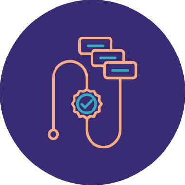 seo modern simgesinin vektör illüstrasyonu