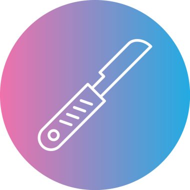 Modern b 'nin vektör illüstrasyonunda termometrenin eksik simgesi