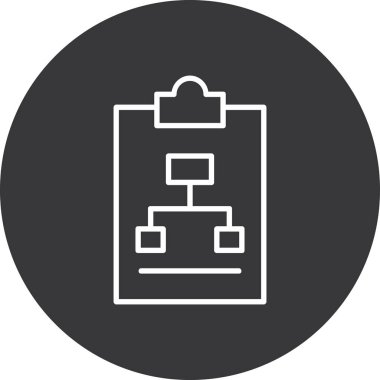 İş ve finans simgesinin vektör illüstrasyonu