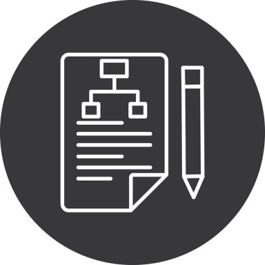 Pano simgesi vektör illüstrasyonu