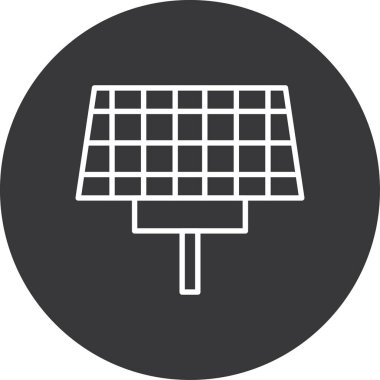 Tenis ikonunun vektör illüstrasyonu