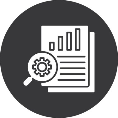 seo modern simgesinin vektör illüstrasyonu