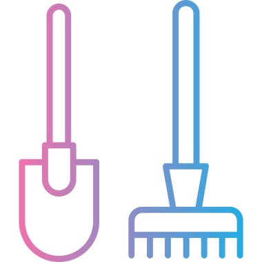 Modern temizlik fırçası simgesinin vektör illüstrasyonu