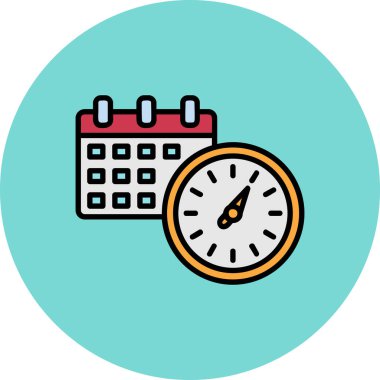 Takvim vektör resimlemesi