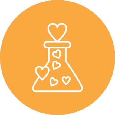 Kum saati vektör illüstrasyon tasarımlı kalp