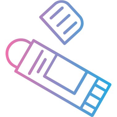 - Sigara. Web simgesi basit illüstrasyon